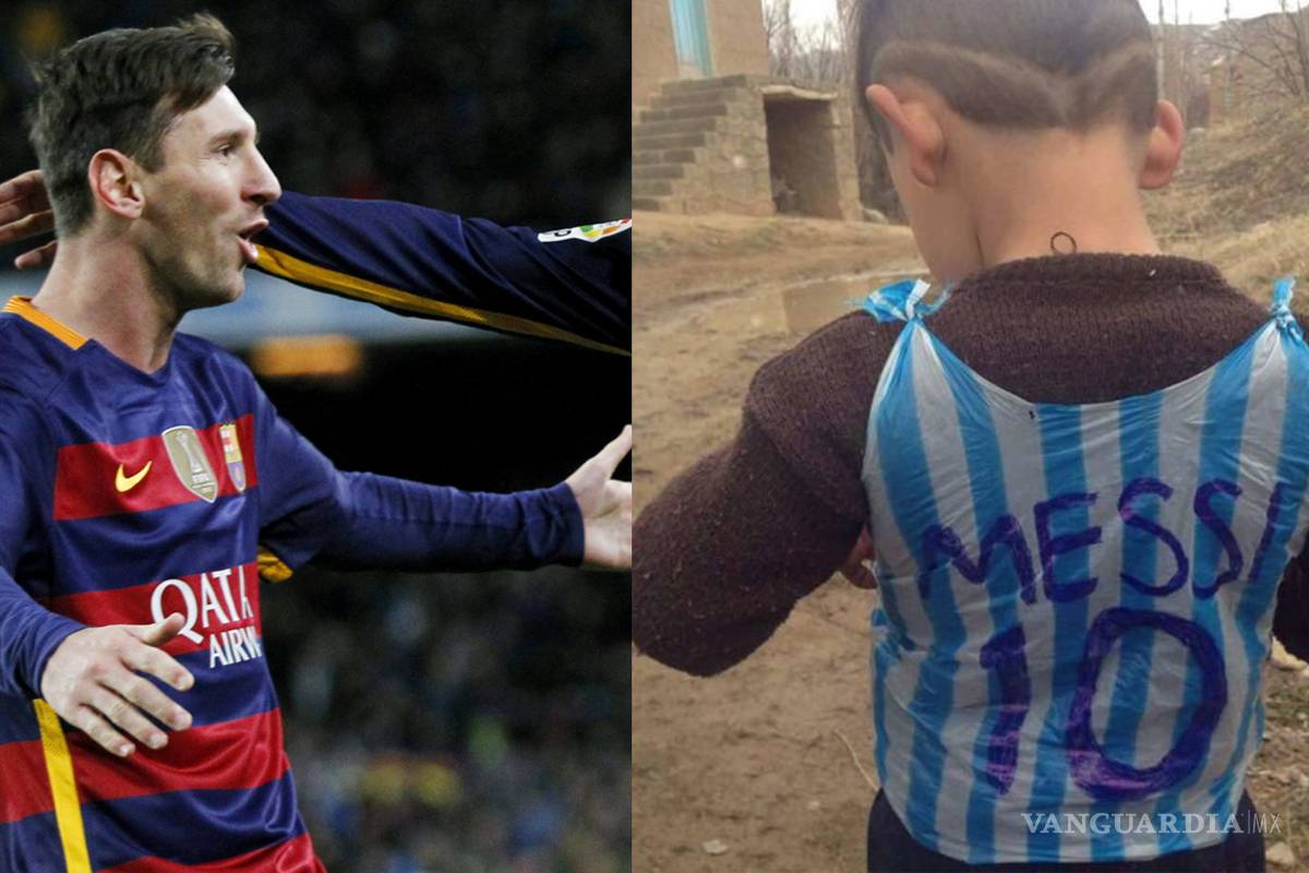 Niño afgano que se volvió viral por su 'playera' de Messi por fin conocerá a su ídolo