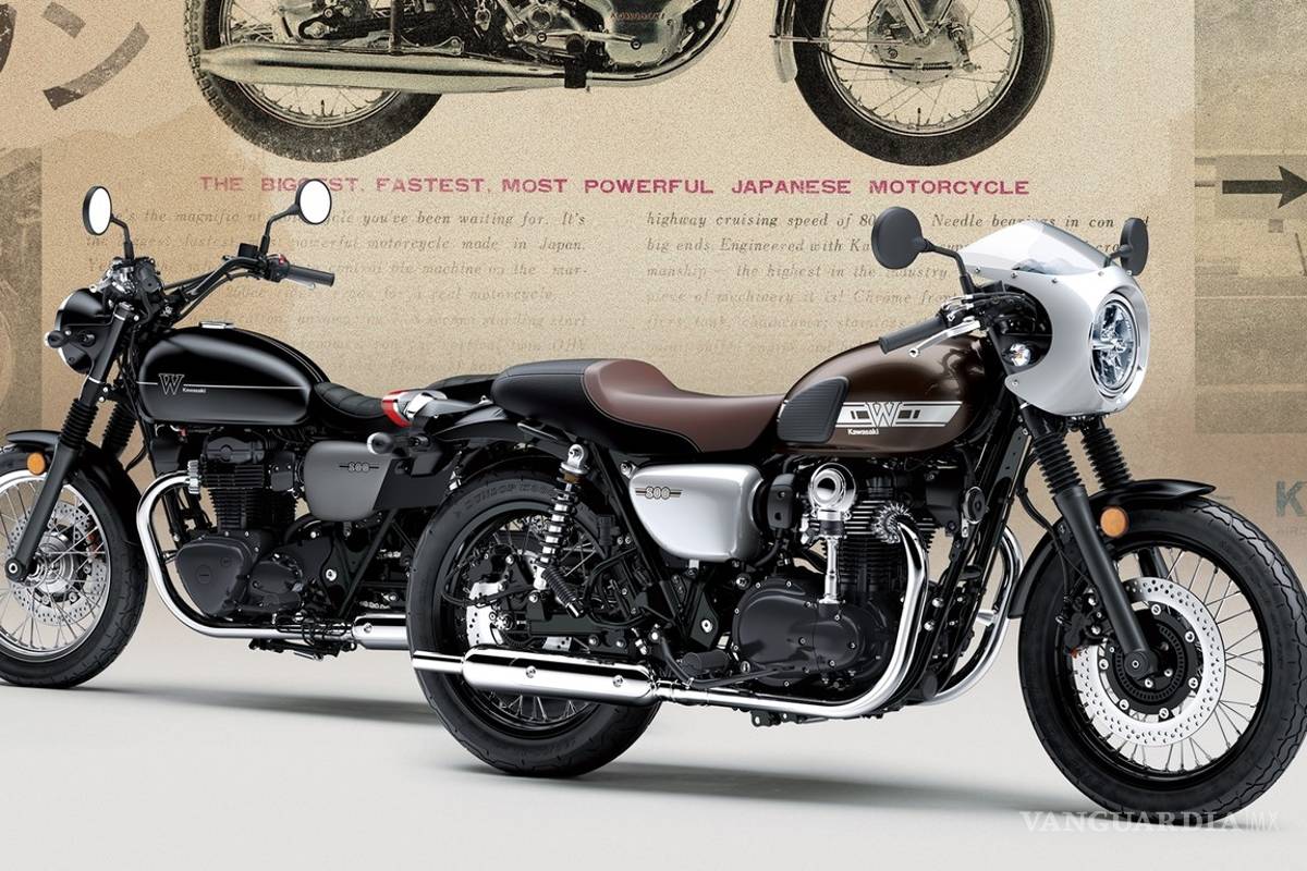 Icónica motocicleta Kawasaki W800 Cafe regresa en 2019