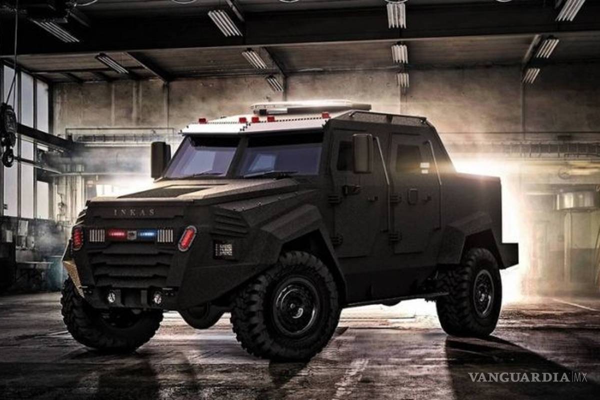 Inkas Sentry MPV, bestial pick-up blindada pensada para un uso militar y policial