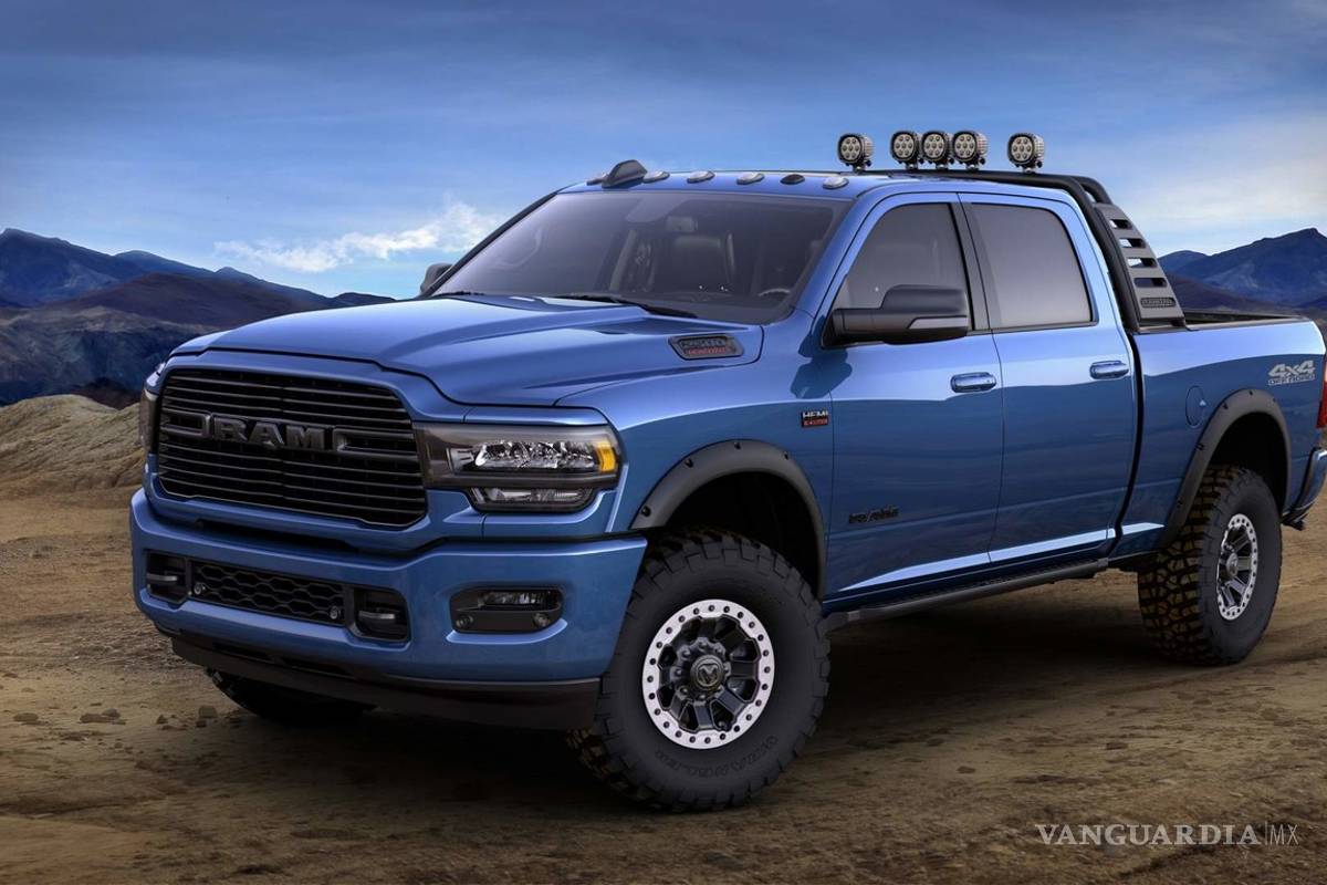 Esta camioneta Ram 2500 Heavy Duty 2019 con accesorios Mopar te hará babear