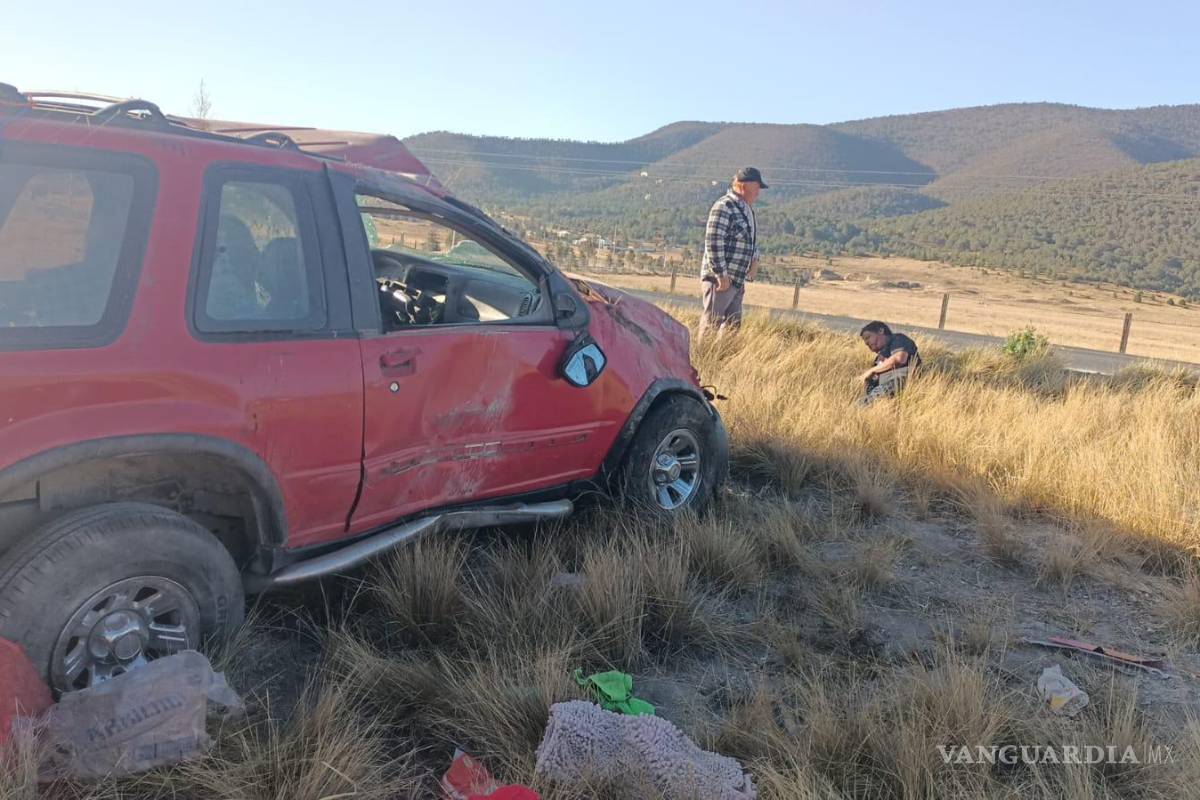 Muere regia en hospital tras accidente vehicular en carretera a San Antonio de las Alazanas
