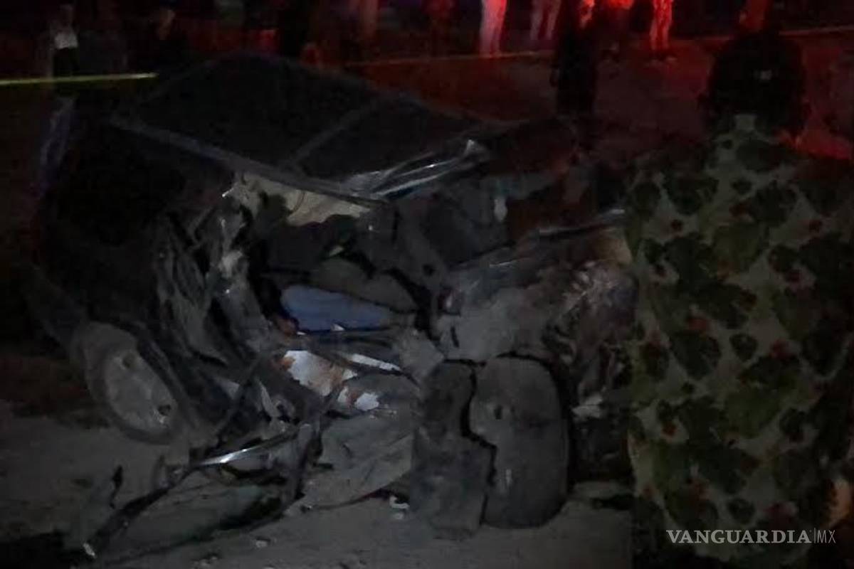 $!Mueren tres amigos tras chocar en la carretera 57