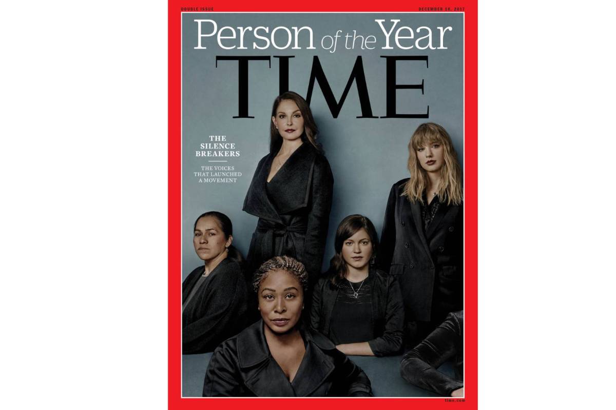 #MeToo, Las mujeres que rompieron el silencio sobre el acoso sexual, ‘persona del año’ para la revista ‘Time’