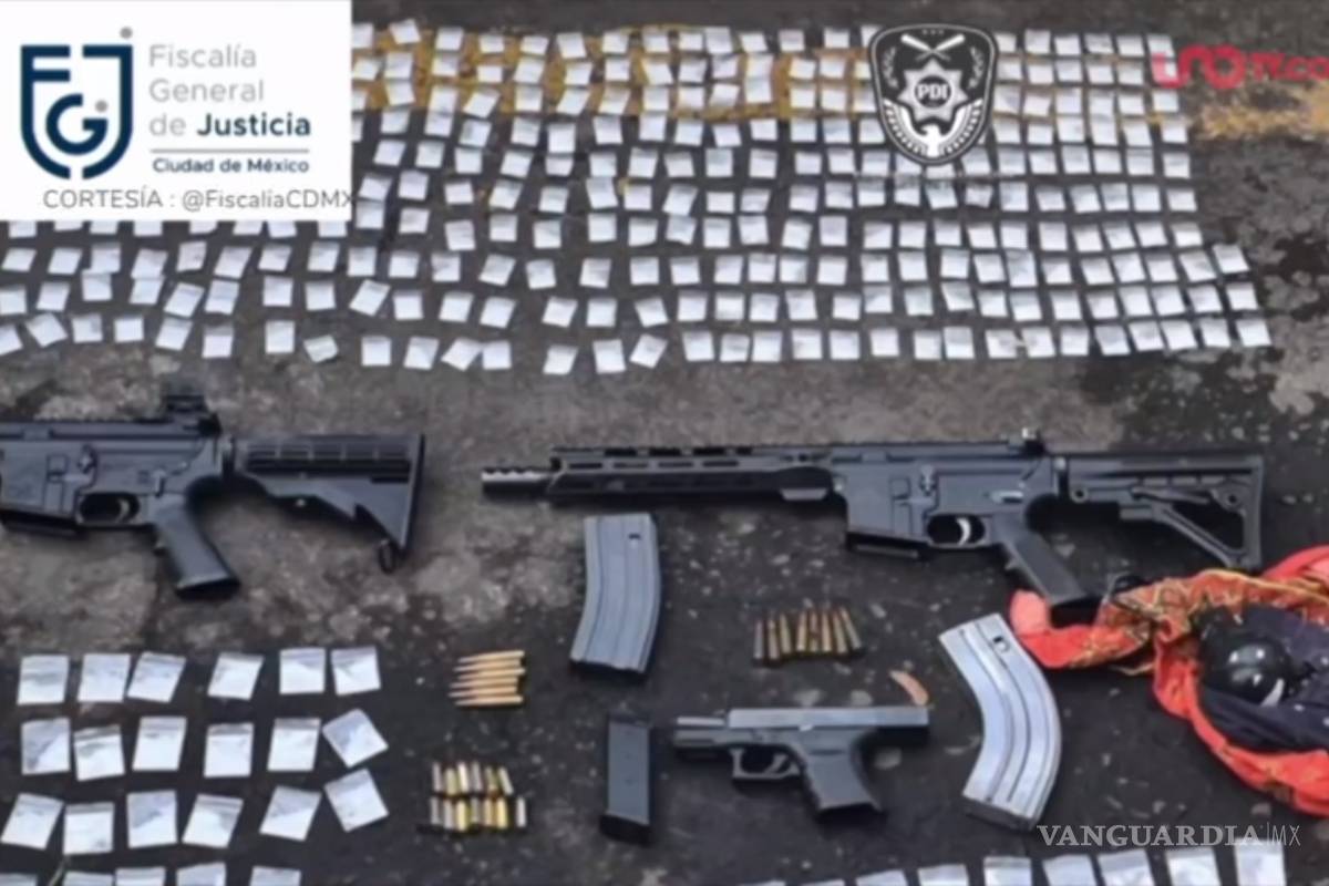 5 Barrett y granadas, arsenal contra Harfuch también bombas molotov