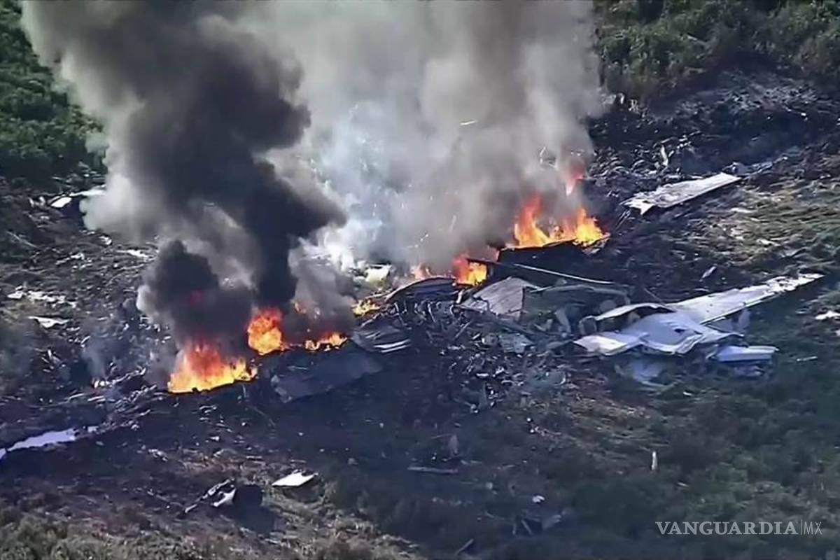 Avión militar se estrella en Mississippi, hay 16 muertos