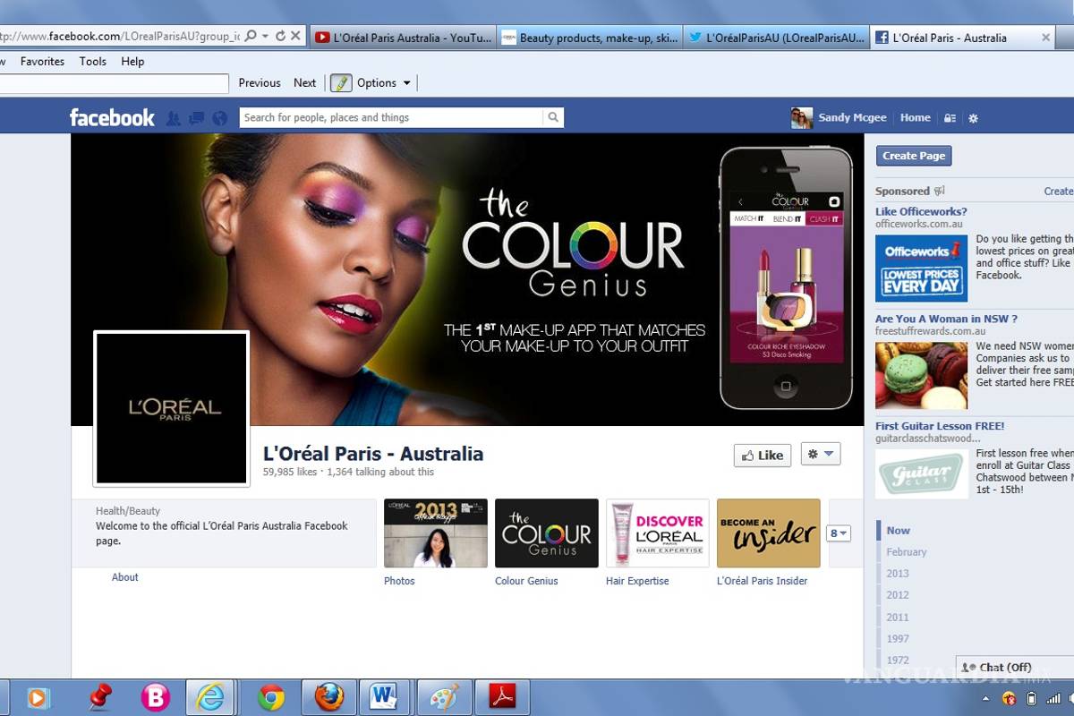 L'Oréal y Facebook se asocian para ofrecer pruebas virtuales de maquillaje