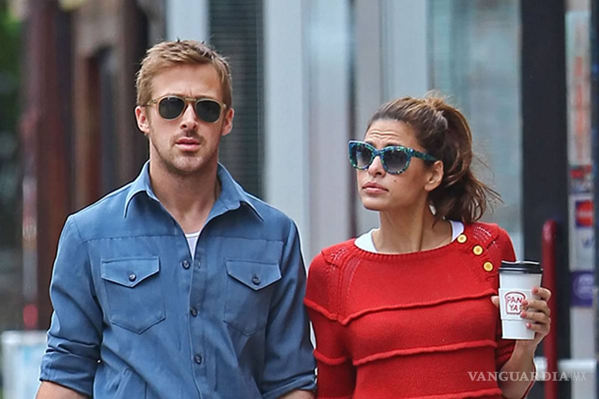 Eva Mendes esconde su “pancita” de embarazo