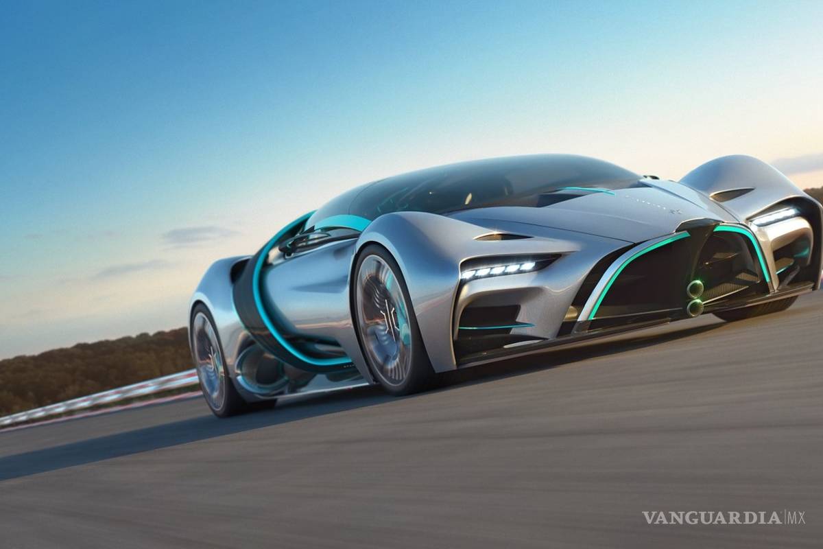 Hyperion XP-1, súper auto eléctrico impulsado por hidrógeno; más de mil caballos de fuerza