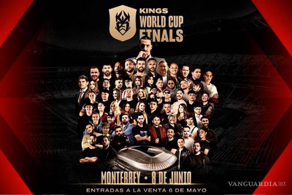 Finales de la Kings League World se jugarán en el Estadio BBVA de Monterrey