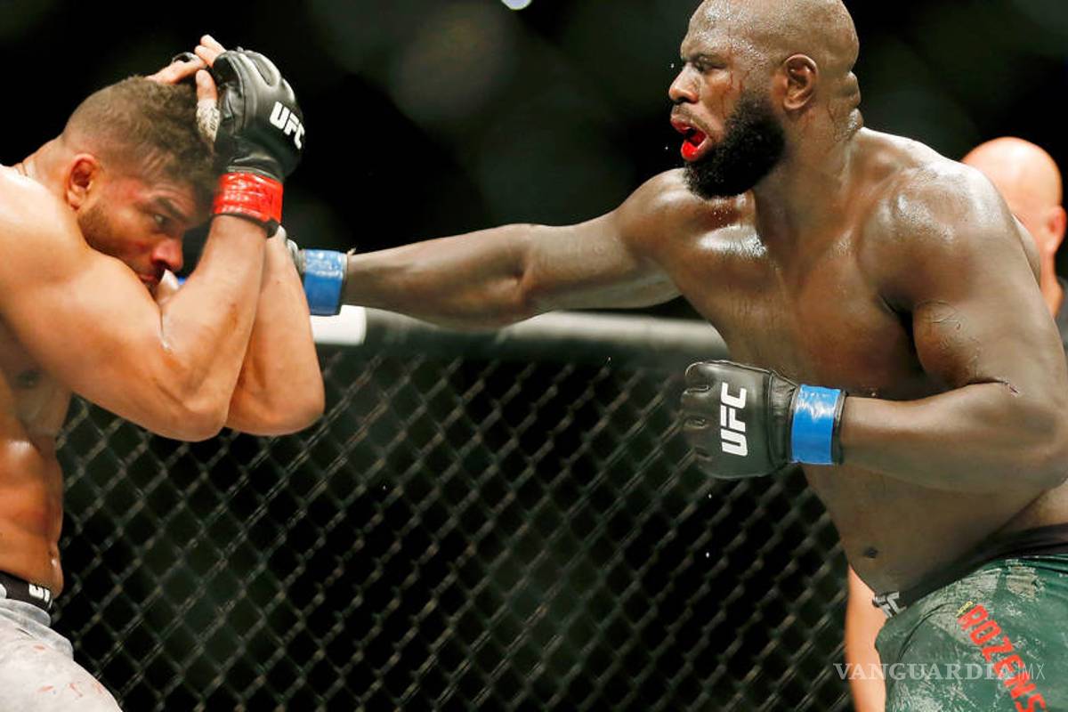 Así quedó el labio de Alistair Overeem luego de ser noqueado en la UFC