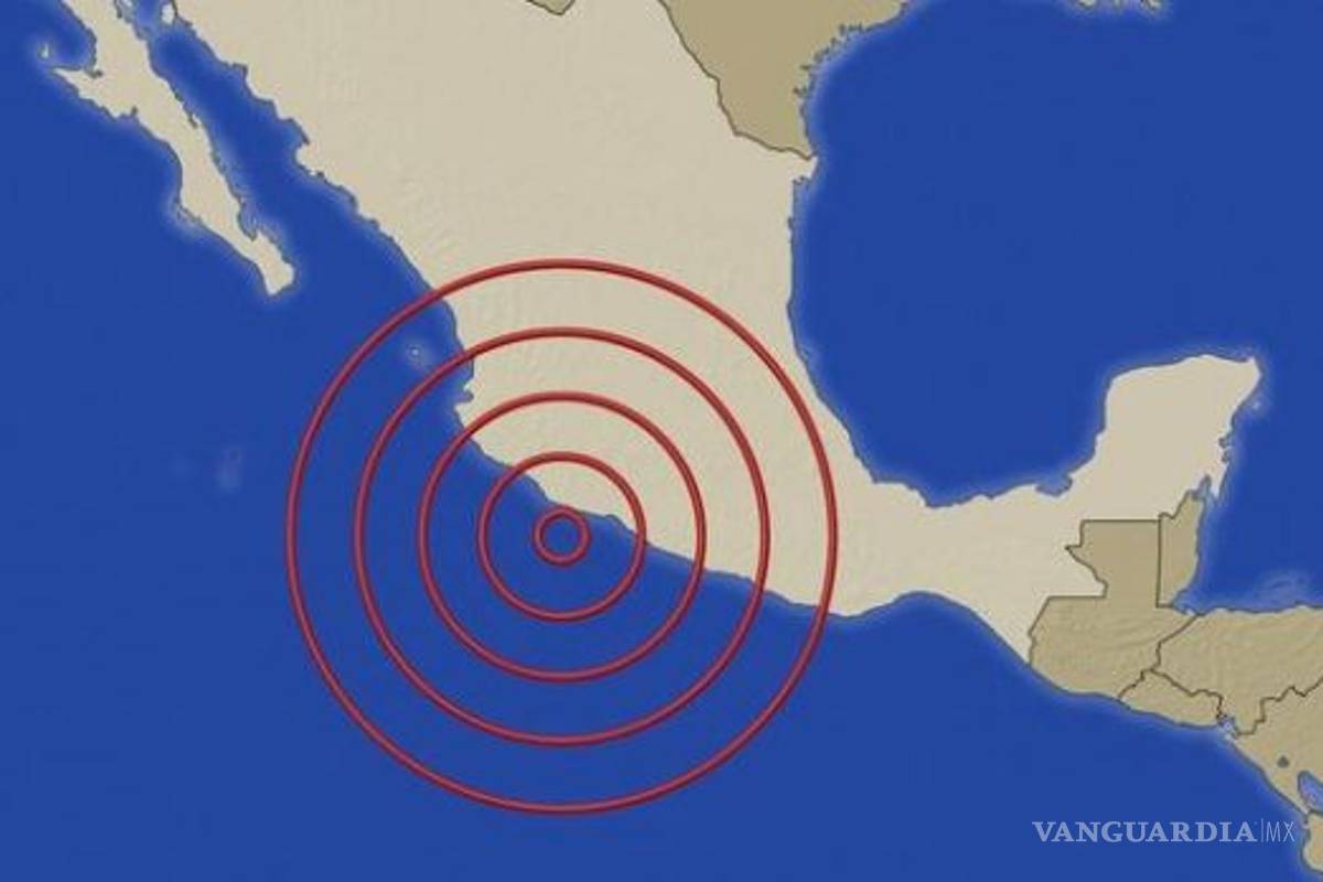 Se registra sismo de 4.8 con epicentro San Marcos, Guerrero