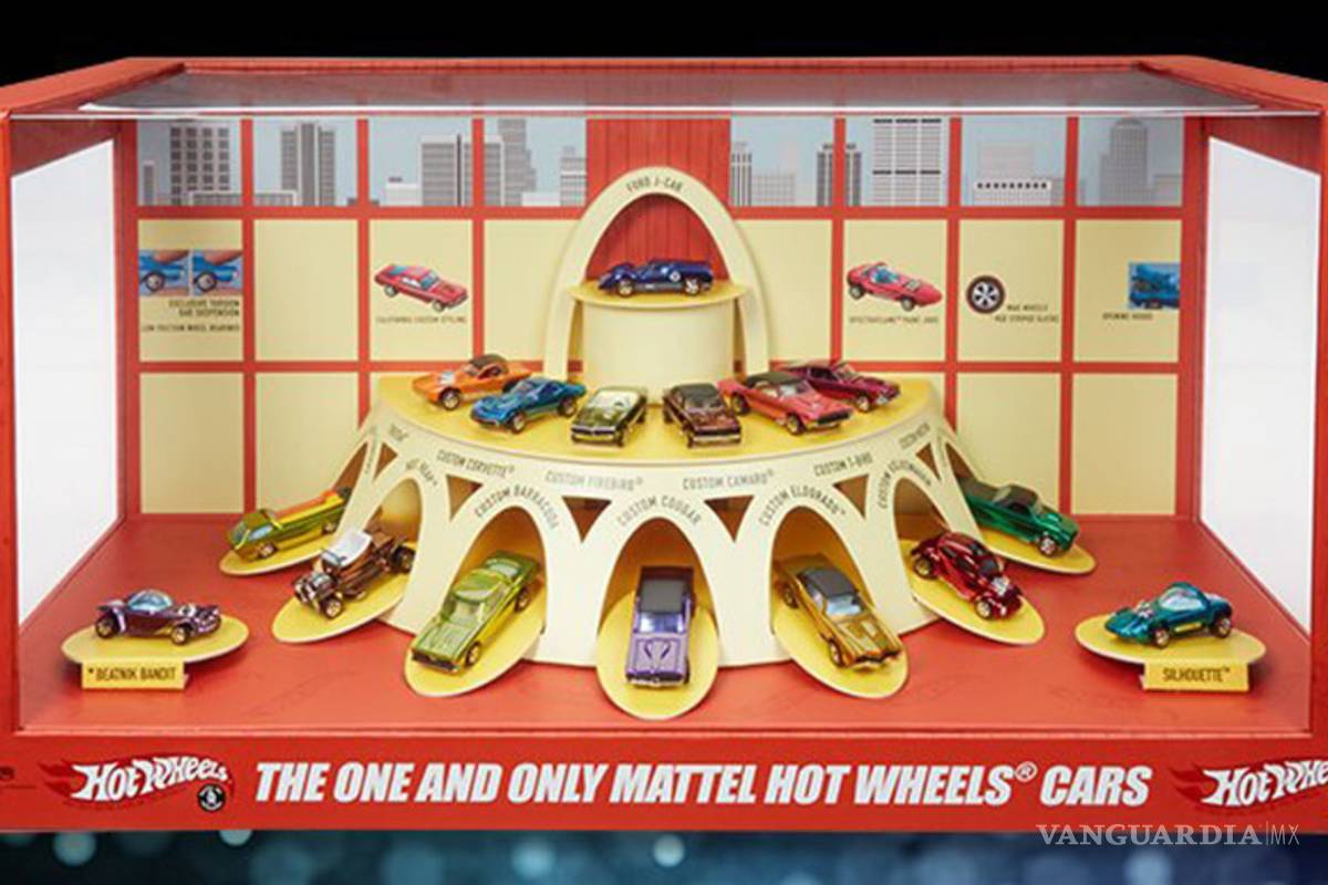 Hot Wheels celebra 50 años con set edición limitada