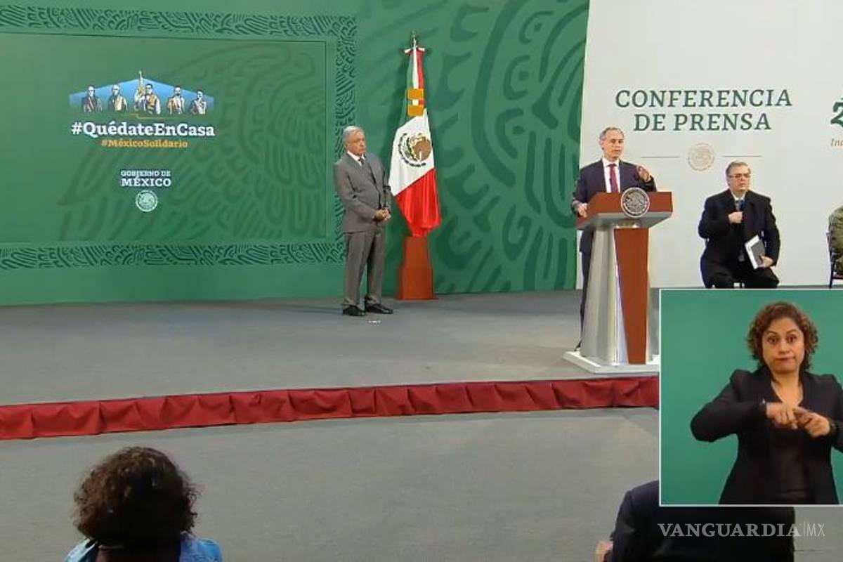 20 mil vacunas que llegan hoy, para personal docente de Campeche: López-Gatell