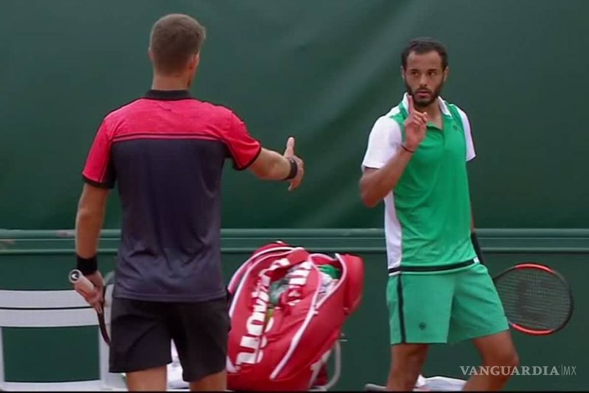 Tenista se niega a estrechar mano de su rival en Francia