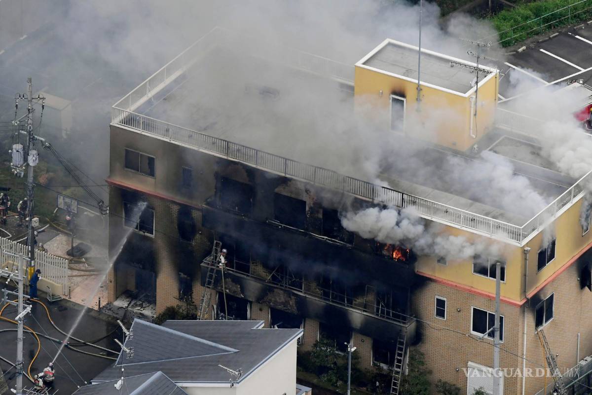 Detenido el autor del incendio en estudio de animación que mató a 36 personas en Japón