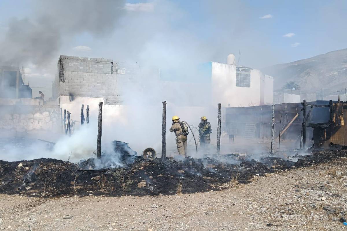 Saltillo: fallece hombre con graves quemaduras luego de que se incendiara su tejabán en Nuevo Mirasierra