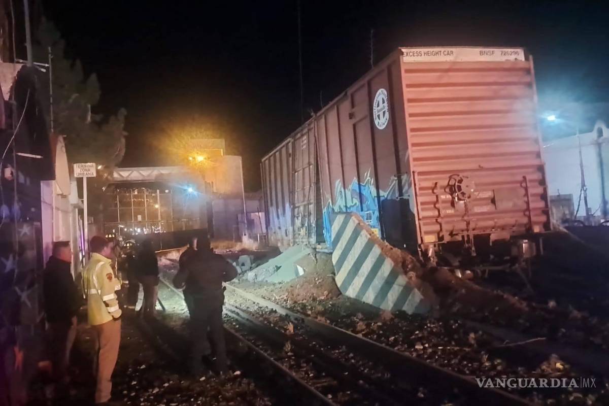 Vagón ‘se va solo’ por Nogales y activa protocolos de emergencia en la frontera