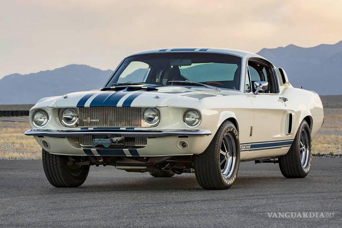Shelby GT500 Super Snake 1967, poderoso muscle car fabricado en 2018 con aún más poder