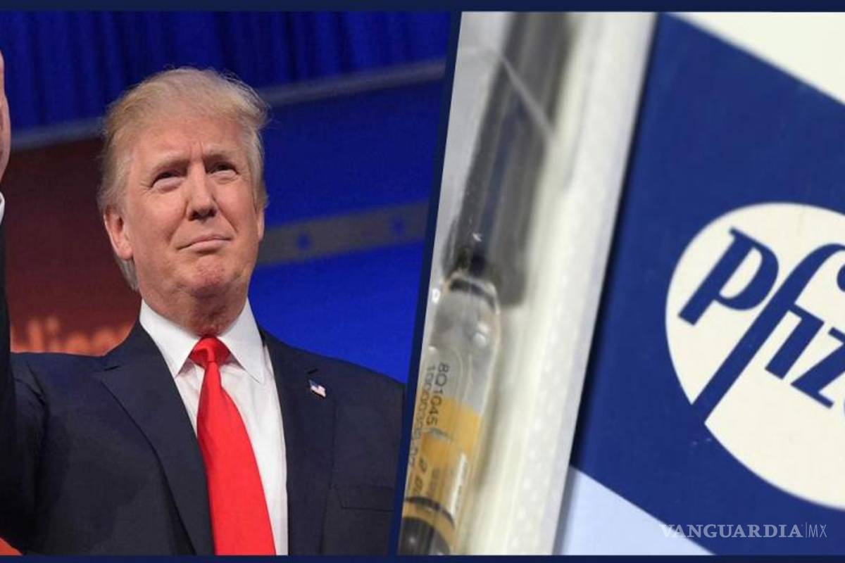 Trump presionó para que resultados de vacuna de Pfizer estuvieran antes de la elección, llegaron cuando perdió