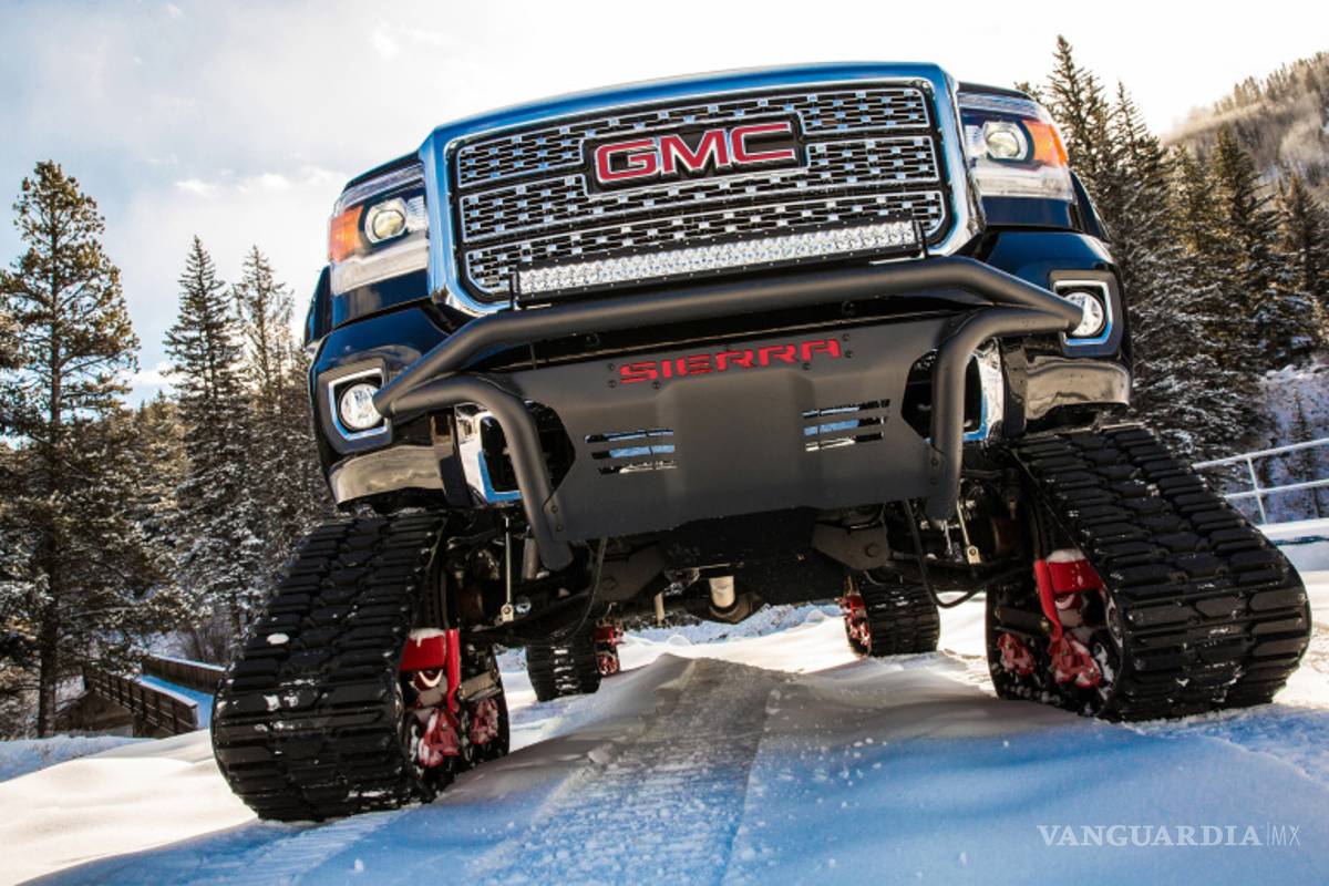 GMC Sierra 2500HD All Mountain concept, ninguna montaña se le resistirá