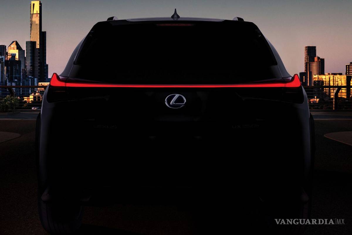 $!Lexus UX se deja ver en teaser (video)
