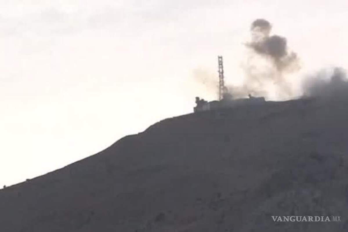 Hezbolá también ataca a Israel, bombardea sus posiciones en frontera con Líbano