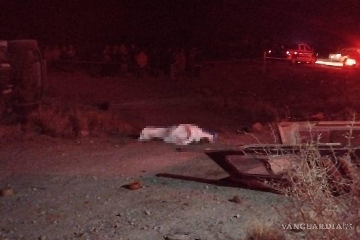 $!El ciclista Asunción, de 60 años, perdió la vida tras ser embestido cuando circulaba por la orilla de la carretera.