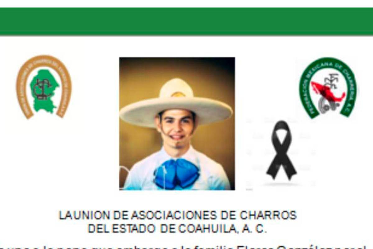 Fallece Eduardo Flores, charro de Saltillo en accidente en Querétaro