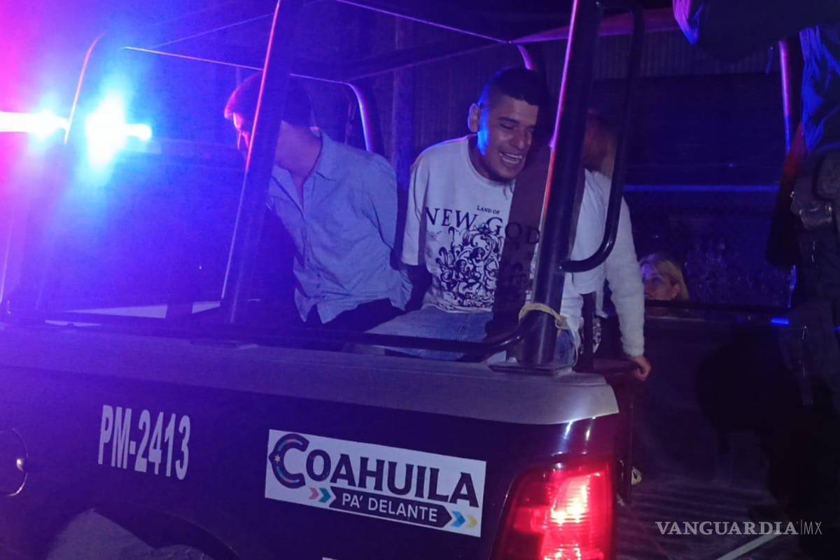 Se dan a la fuga y son detenidos en el interior de una empresa en Parras