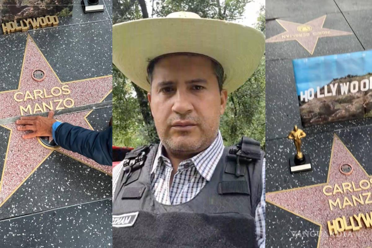 Usuaria paga por estrella en el Paseo de la Fama de Hollywood con nombre de Carlos Manzo (video)