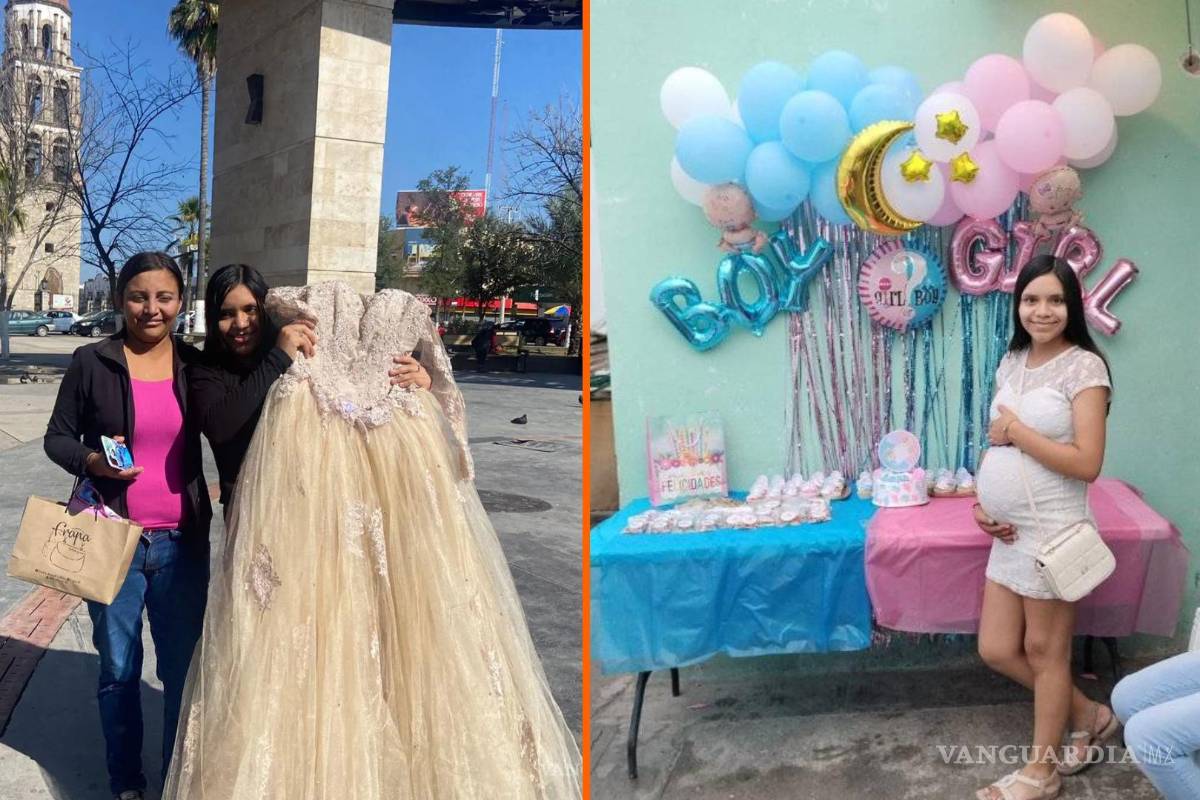 Quinceañera viral de Monclova anuncia en redes sociales embarazo a sus 16 años