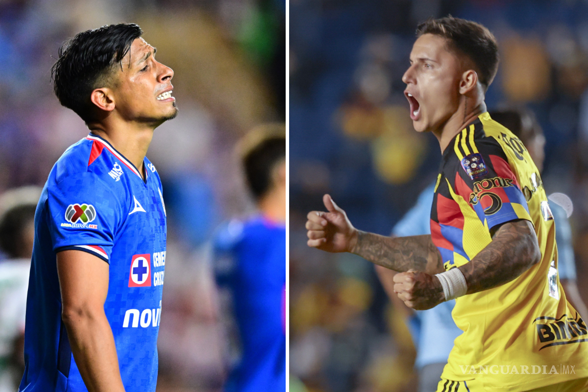 América se impone en los últimos minutos; Cruz Azul rescata empate en Aguascalientes