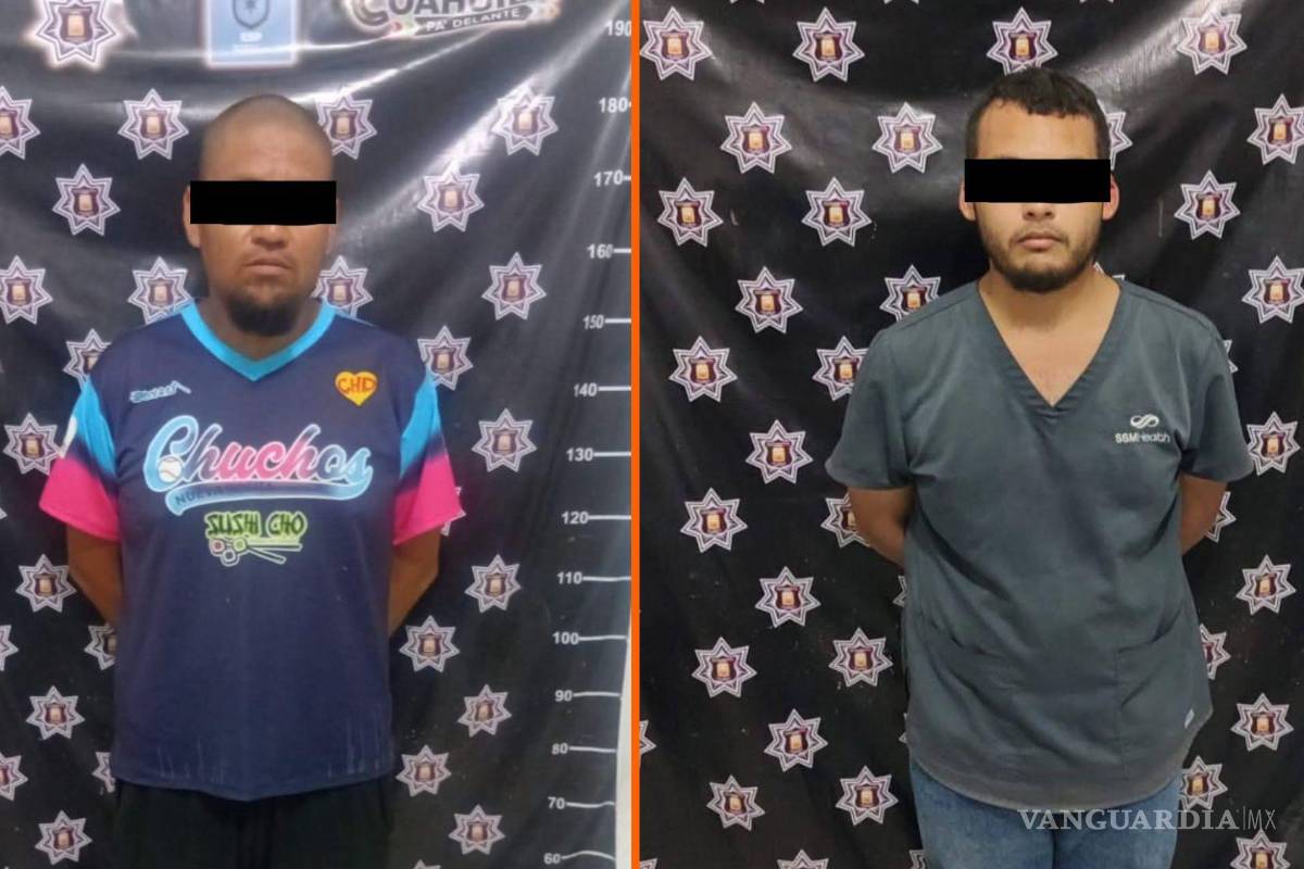 Detienen a enfermero y camillero consumiendo drogas frente a clínica en Nueva Rosita