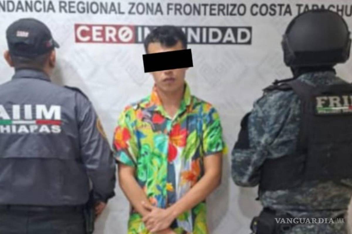 FGE de Chiapas detiene a creador de contenido por trata de menores de edad