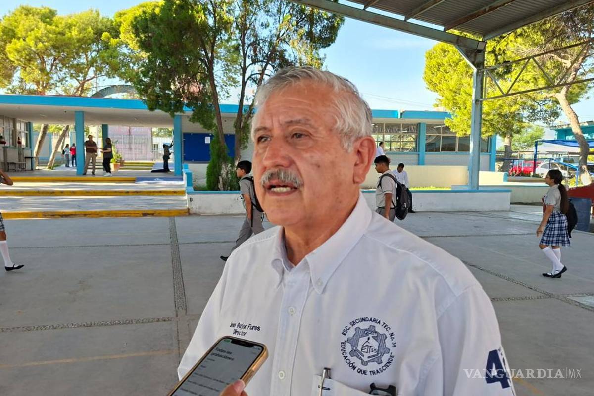 $!El director del plantel, Jesús Borjón Flores, dio a conocer que la agresión se dio el pasado lunes.