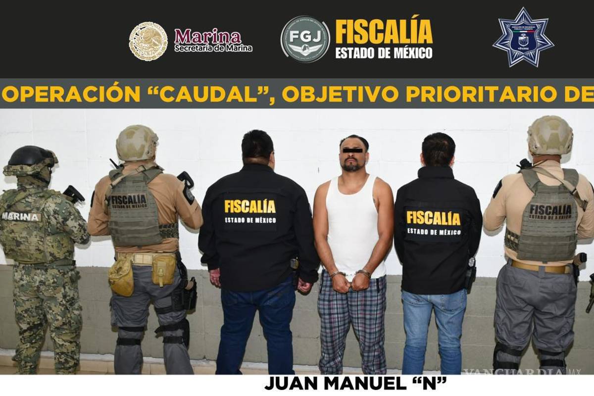 Detienen a ‘El Maya’, presunto líder de grupo dedicado al huachicoleo de agua en Edomex