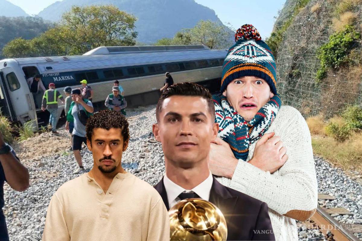 Noticias del fin de semana en México: Tren termina en tragedia, muere hija del ‘Fufurufo’ y Protección Civil alerta por Frente Frío