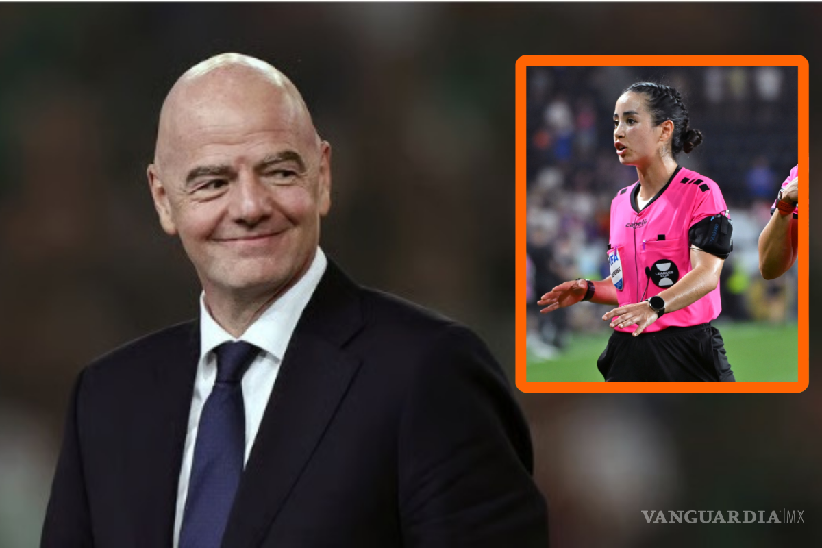 Infantino condena amenazas contra Katia Itzel García y ofrece respaldo a la árbitra mexicana
