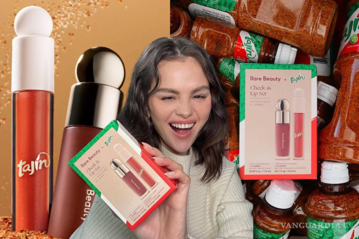 ¿Un gloss ‘picosito’? Selena Gómez anuncia colaboración de su marca ‘Rare Beauty’ con Tajín