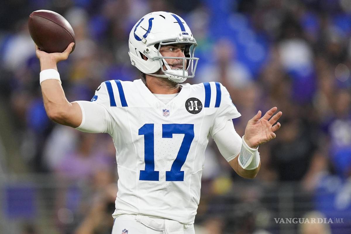 Daniel Jones será el QB titular de los Colts para el inicio de la Temporada 2025 de la NFL