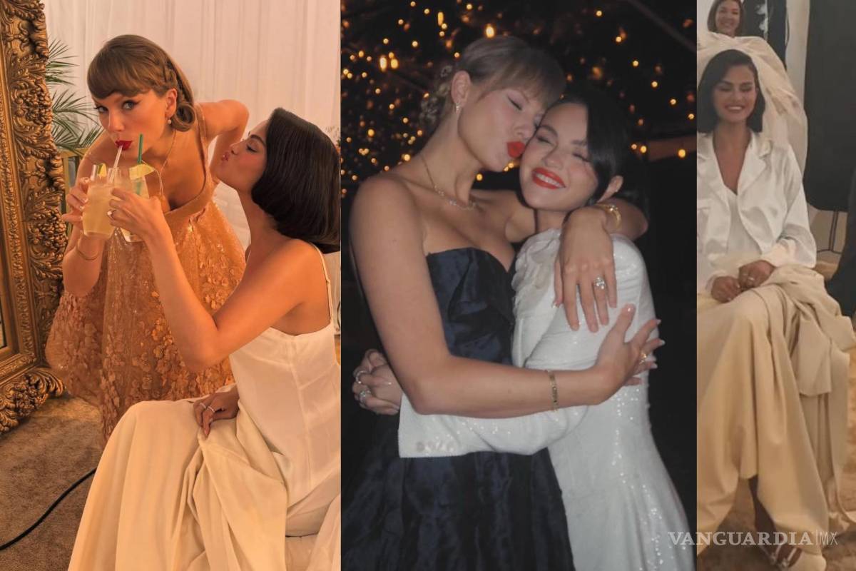 ¡Qué linda! Comparte Selena Gómez video y fotos junto a Taylor Swift de su boda