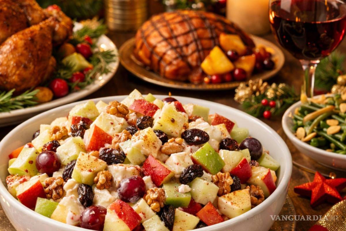 Navidad 2025: Esta es la mejor receta para una ensalada de manzana 100% saludable, según ChatGPT