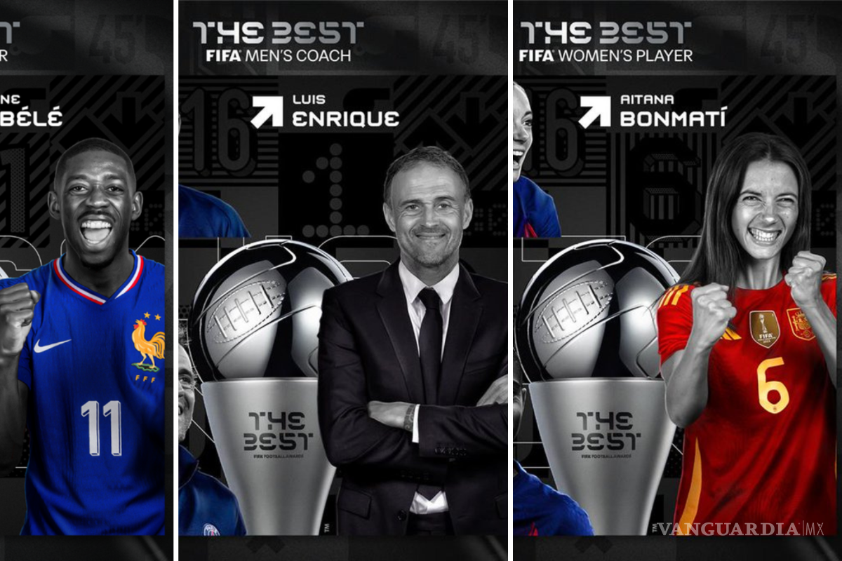 Sin premio para Javier Aguirre en The Best 2025; Luis Enrique, Dembélé y Bonmatí, los grandes ganadores