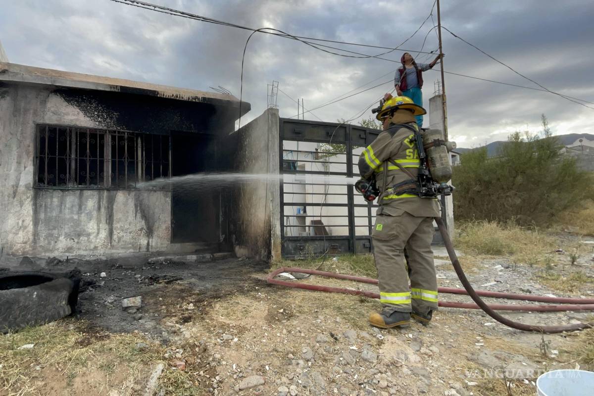 Saltillo: prenden fuego a vivienda tras presunto conflicto de renta en Lomas de Zapalinamé