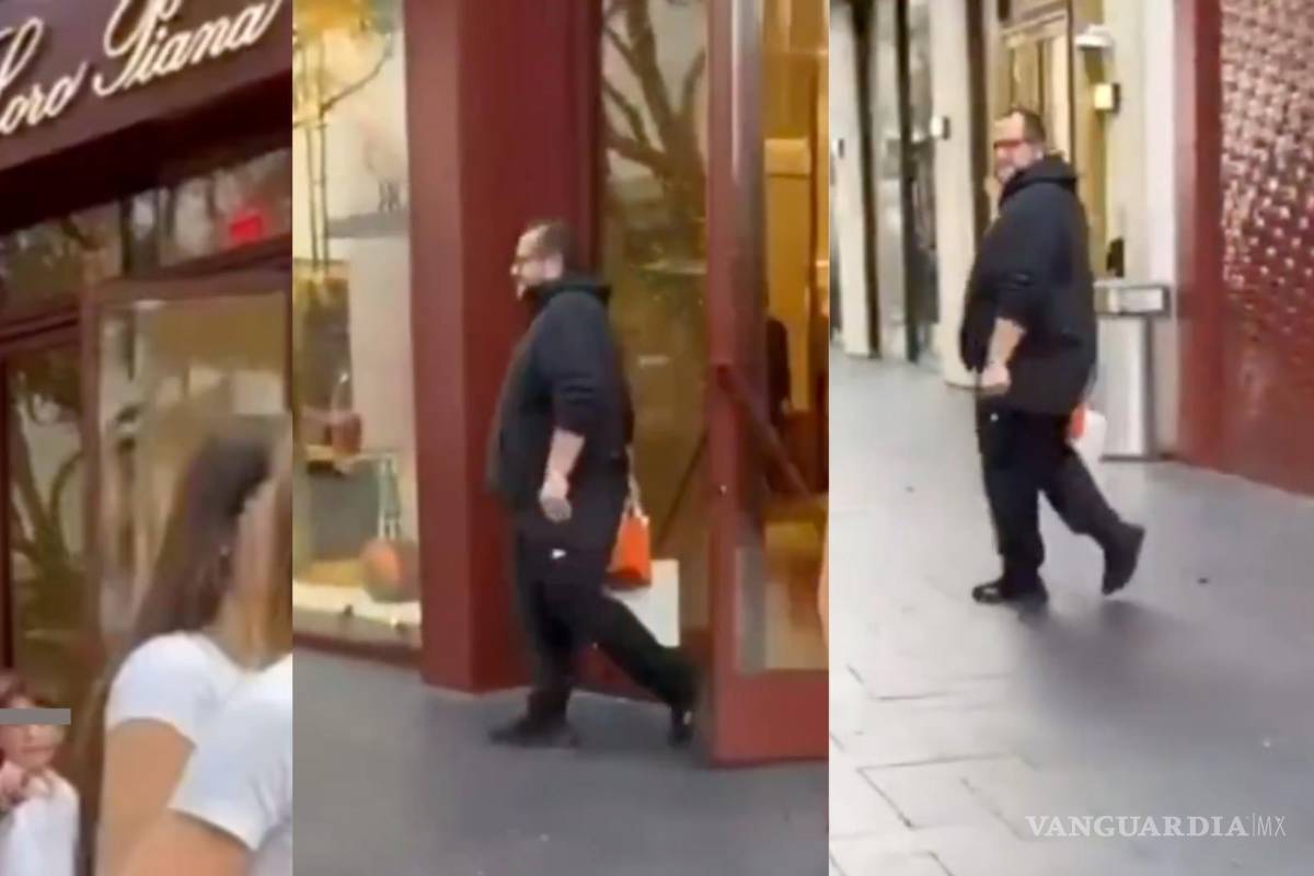 Captan a José Ramón López Beltrán en exclusiva tienda de Houston