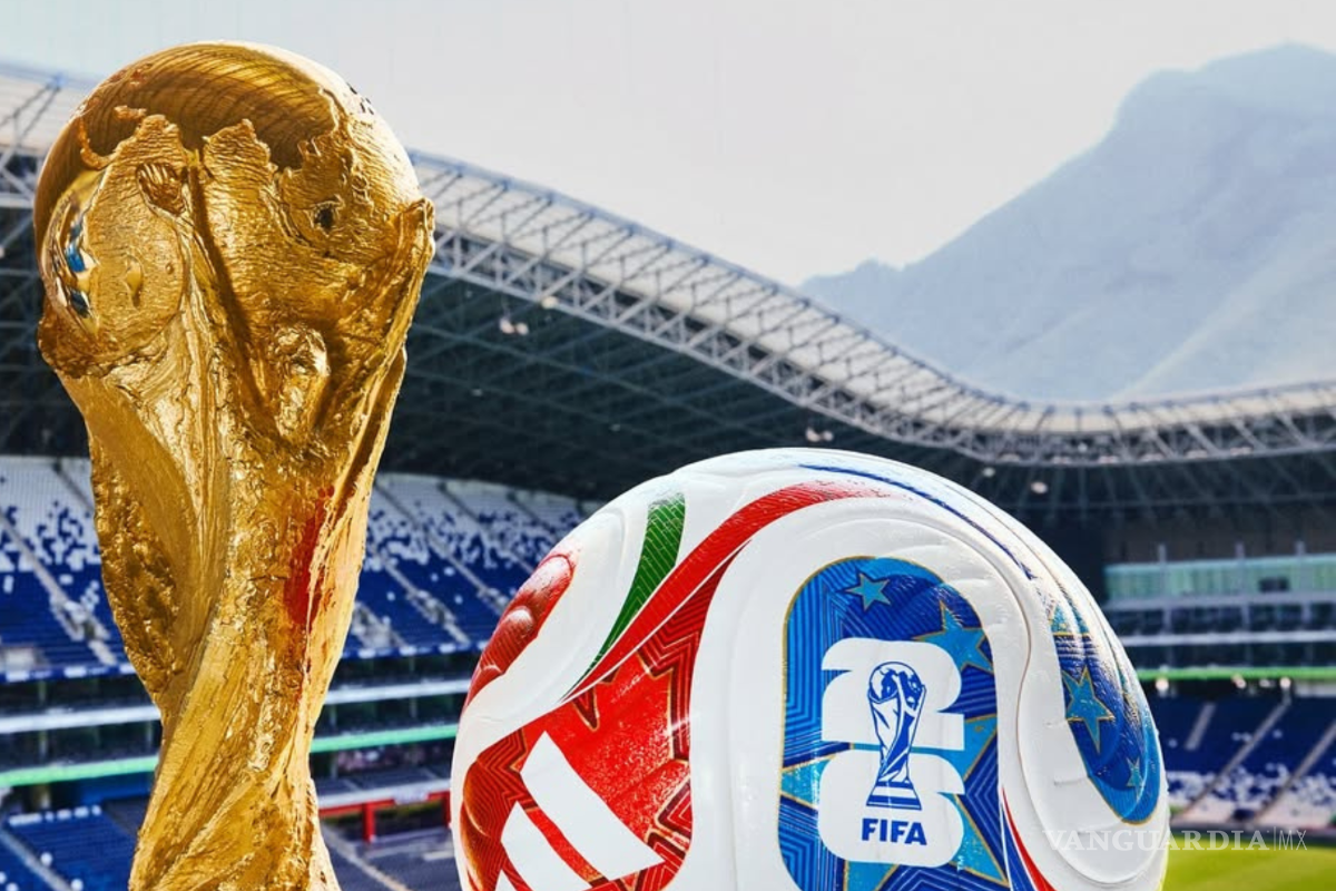 Adidas presenta ‘Trionda’, balón oficial de la Copa Mundial FIFA 2026