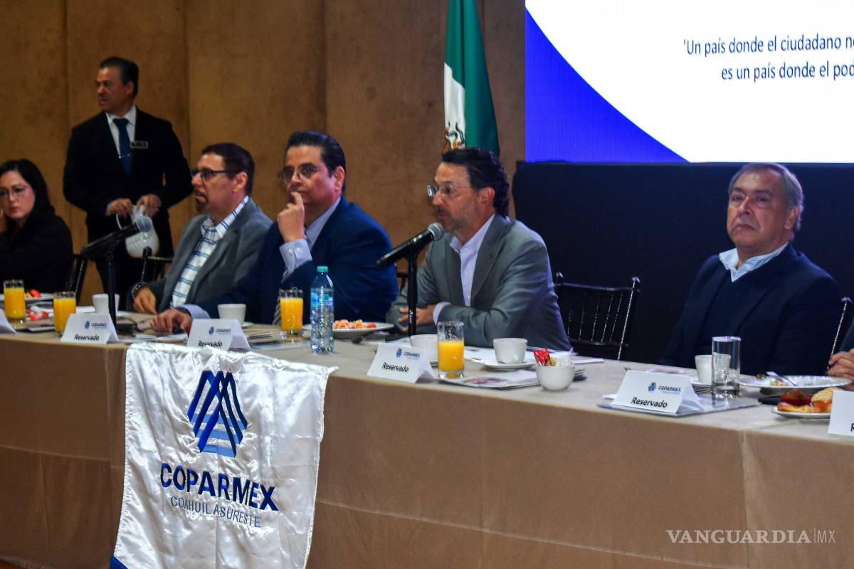 Coparmex presenta panorama económico; estima crecimiento máximo de 1.4% del PIB para 2026 en México