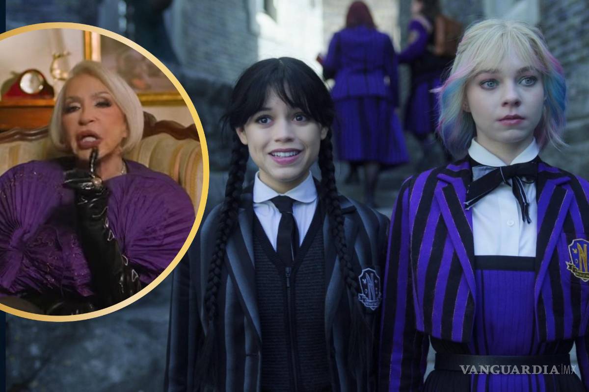 ¿Qué personaje es? ‘Se une’ Laura Bozzo a ‘Merlina’ de Netflix en los episodios finales de la temporada 2