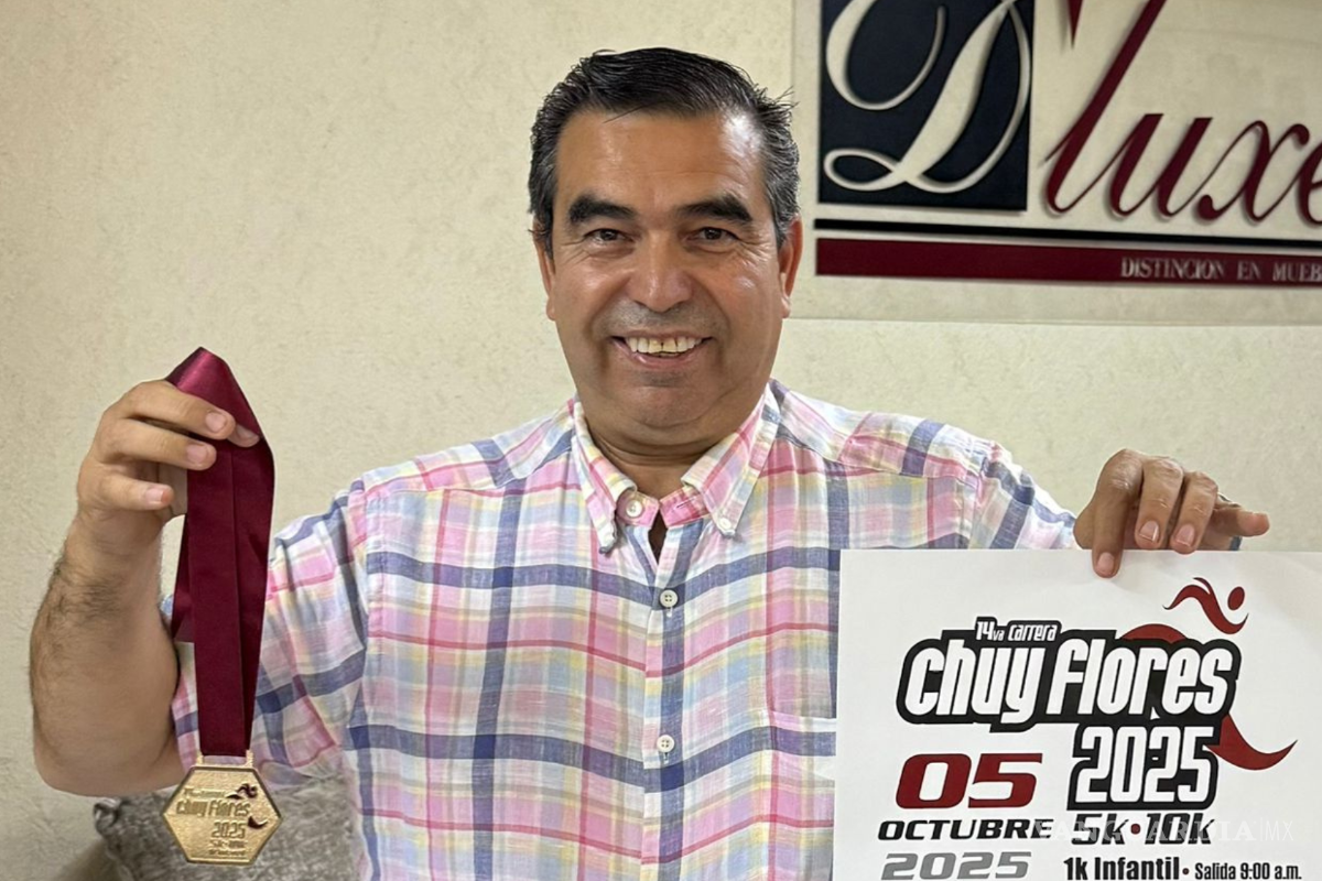 La Carrera ‘Chuy Flores’ celebra su 14ª edición en Saltillo este 5 de octubre
