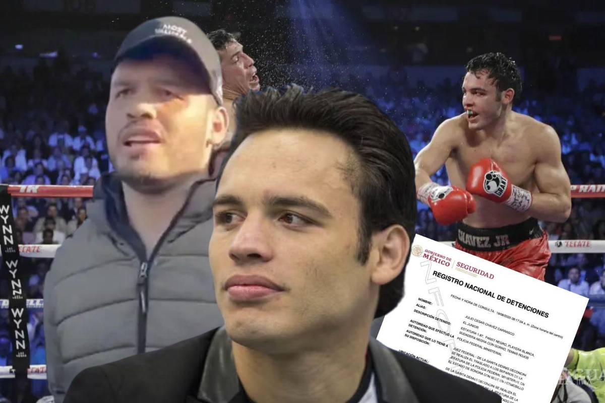 Filtran en redes sociales la primera fotografía de Julio César Chávez Jr. en el Cefereso de Sonora